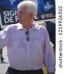 Small photo of MONTREAL AUGUST 17 2015: Gilles Duceppe is a Canadian politician, proponent of the Quebec sovereignty movement and former leader of the Bloc Quebecois at the Community Day for Montreal Pride