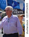 Small photo of MONTREAL AUGUST 17 2015: Gilles Duceppe is a Canadian politician, proponent of the Quebec sovereignty movement and former leader of the Bloc Quebecois at the Community Day for Montreal Pride
