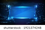 abstract futuristic background... | Shutterstock .eps vector #1921374248