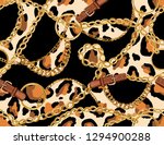 seamless baroque vector pattern ... | Shutterstock .eps vector #1294900288
