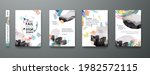 portfolio art design vector set.... | Shutterstock .eps vector #1982572115