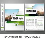 brochure design template vector.... | Shutterstock .eps vector #492790318