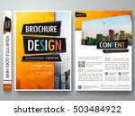 brochure design template vector.... | Shutterstock .eps vector #503484922
