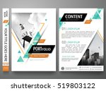 portfolio design template... | Shutterstock .eps vector #519803122