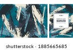 seamless brush stroke pattern.... | Shutterstock .eps vector #1885665685