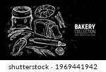 hand drawn sketch  bakery... | Shutterstock .eps vector #1969441942