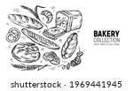 hand drawn sketch  bakery... | Shutterstock .eps vector #1969441945