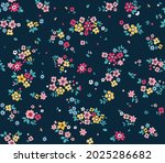 trendy seamless vector floral... | Shutterstock .eps vector #2025286682