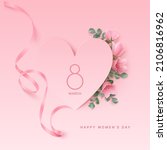 happy women's day background... | Shutterstock .eps vector #2106816962