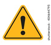 danger  sign. exclamation point.... | Shutterstock .eps vector #404644795