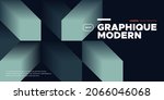 dark geometric banner design.... | Shutterstock .eps vector #2066046068