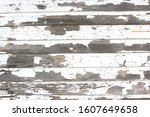 Wood Panel Texture With White...