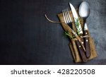Rustic vintage set of cutlery...