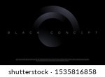 minimalist black premium... | Shutterstock .eps vector #1535816858