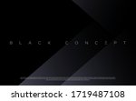minimalist black premium... | Shutterstock .eps vector #1719487108