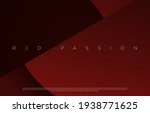red passion abstract geometric... | Shutterstock .eps vector #1938771625