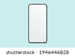 realistic smartphone mockup.... | Shutterstock .eps vector #1946446828