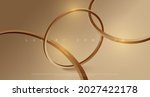 luxury gold light effected... | Shutterstock .eps vector #2027422178