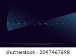 premium blue abstract... | Shutterstock .eps vector #2097467698