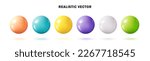 pastel balls colorful realistic ...