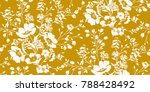 seamless floral pattern in... | Shutterstock .eps vector #788428492