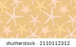 star fish on tropical beach... | Shutterstock .eps vector #2110112312