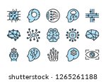 artificial intelligence related ... | Shutterstock .eps vector #1265261188