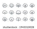 cloud technology and server... | Shutterstock .eps vector #1943310028