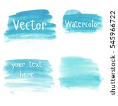 Set Of Watercolor Stains. Spots ...