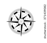 compass navigation dial  ... | Shutterstock .eps vector #371439082