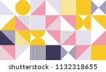 geometric pattern vector... | Shutterstock .eps vector #1132318655