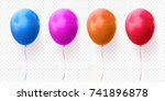blue  purple or violet  orange... | Shutterstock .eps vector #741896878