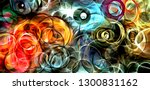 Abstract Psychedelic Background ...