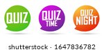 set quiz banners design... | Shutterstock .eps vector #1647836782