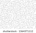beautiful damask pattern. royal ... | Shutterstock .eps vector #1364371112