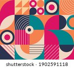 abstract vector geometric... | Shutterstock .eps vector #1902591118
