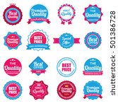 web stickers  banners and... | Shutterstock .eps vector #501386728