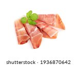 slices of prosciutto isolated.... | Shutterstock . vector #1936870642