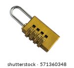 Combination Lock With Numbers...