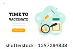 Time To Vaccinate. Landing Page ...