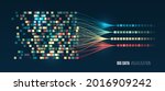 abstract stream information... | Shutterstock .eps vector #2016909242