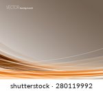 abstract orange background with ... | Shutterstock .eps vector #280119992