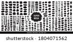 brush strokes text boxes.... | Shutterstock .eps vector #1804071562