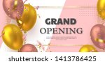 grand opening ceremony vector... | Shutterstock .eps vector #1413786425
