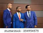 Small photo of African,azerbaijani important,happy people,discussing,stipulate a very important trade deal,business project in a Financial District,business meeting,business people,business man,business team,leader