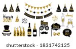 new year party celebration. new ... | Shutterstock .eps vector #1831742125