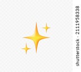 shining stars emoji. realistic... | Shutterstock .eps vector #2111958338