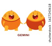 Gemini Twins zodiac symbol vector clipart image - Free stock photo ...