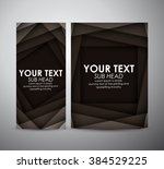 abstract black squares.... | Shutterstock .eps vector #384529225