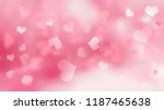  Pink Background With Hearts...